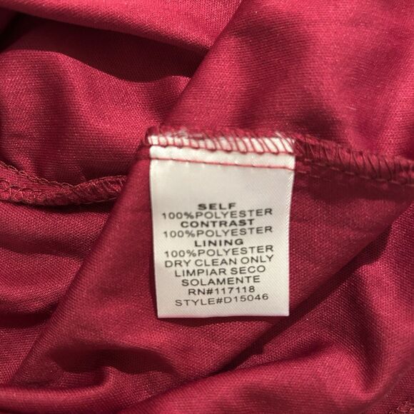 Soieblue Crimson Lace Maxi Dress Witchy Whimsigoth Gothic LARGE Sleeveless - Picture 11 of 12